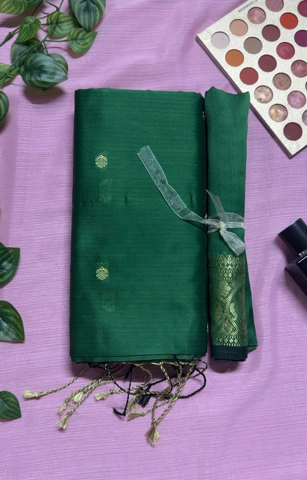 টাঙ্গাইল নকশী পাড় শাড়ি—সবুজ