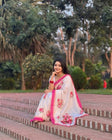 সফট সিল্ক প্রিন্ট শাড়ি